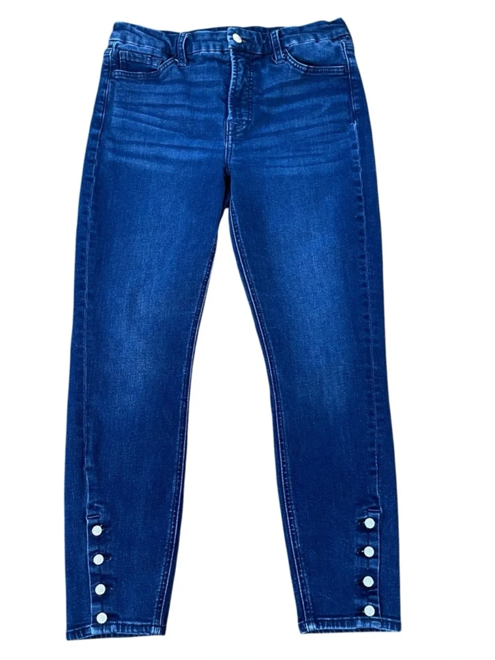 Jen 7 by 7 for all Mankind Ankle Skinny Jeans.  Size 8